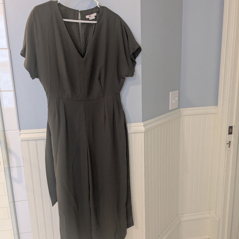 Boden Olive Green Jumpsuit